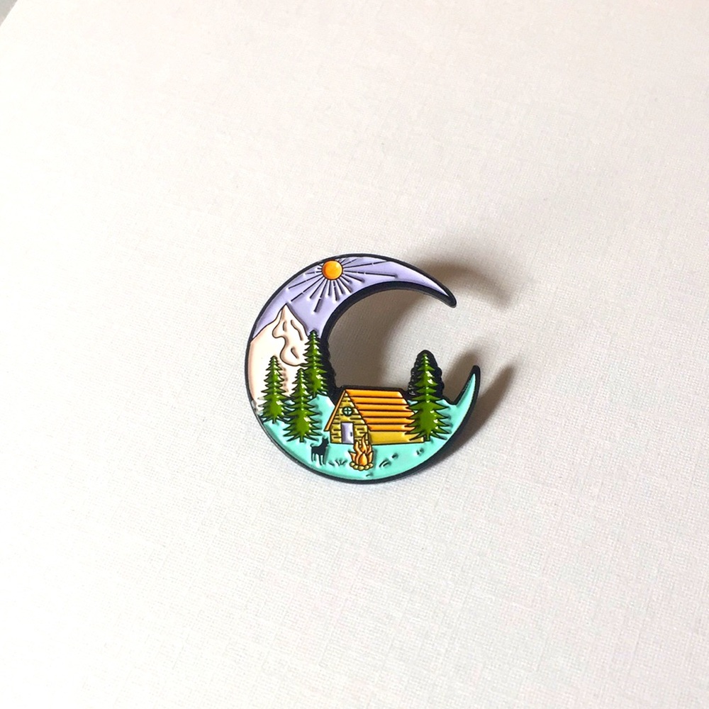 🍏50% OFF/3+...Camping/Adventure/Explore Pin